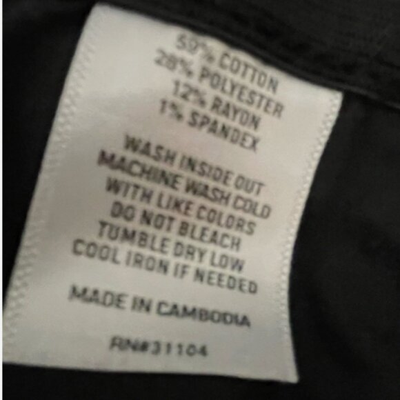 Wonderly Skinny Jeans Mid-Rise Stretch Black Size 6R  - 5 Pocket - Picture 7 of 7